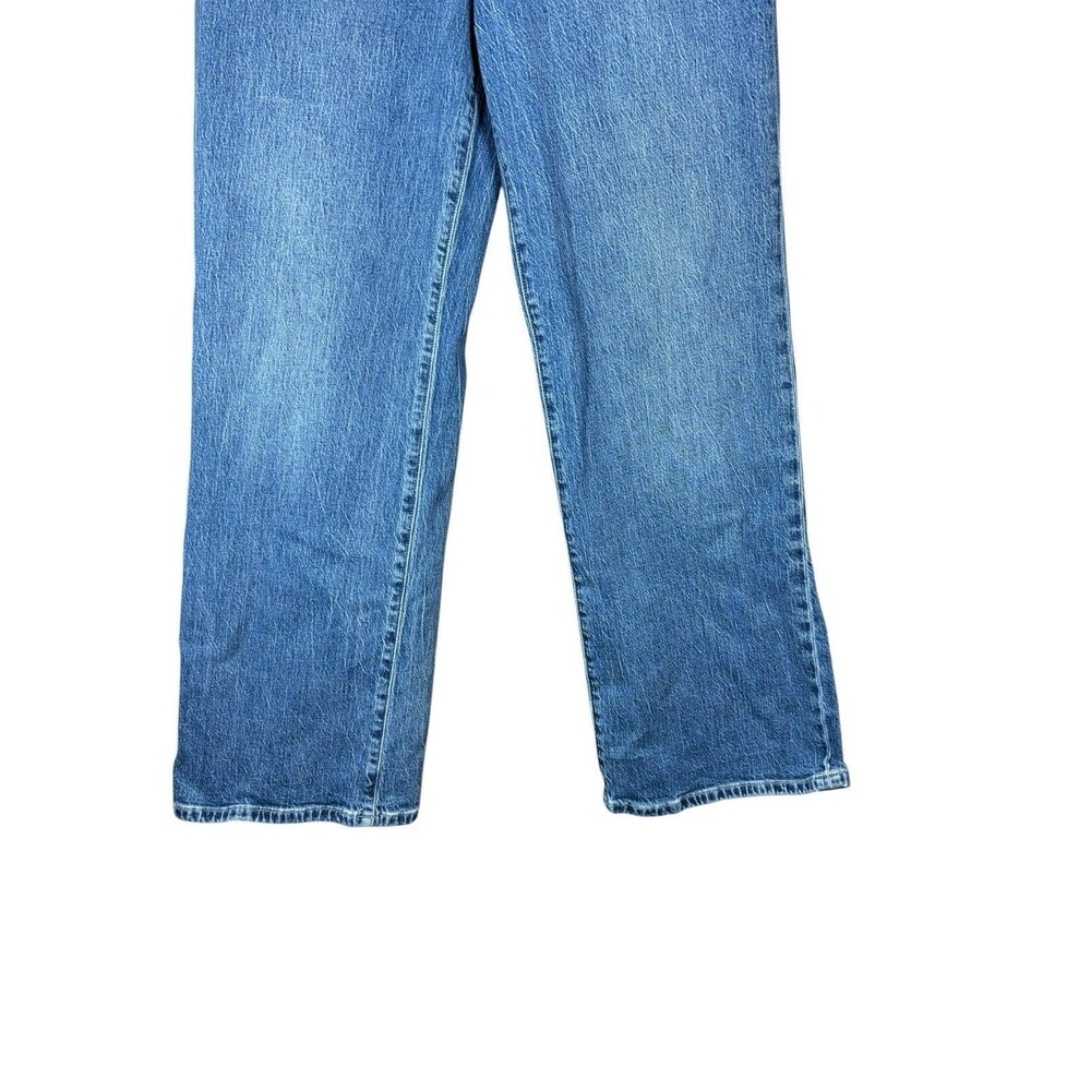 J.Crew Colette Sailor Pocket Wide Leg Jeans Size 29 High Rise Blue Denim - Picture 3 of 10